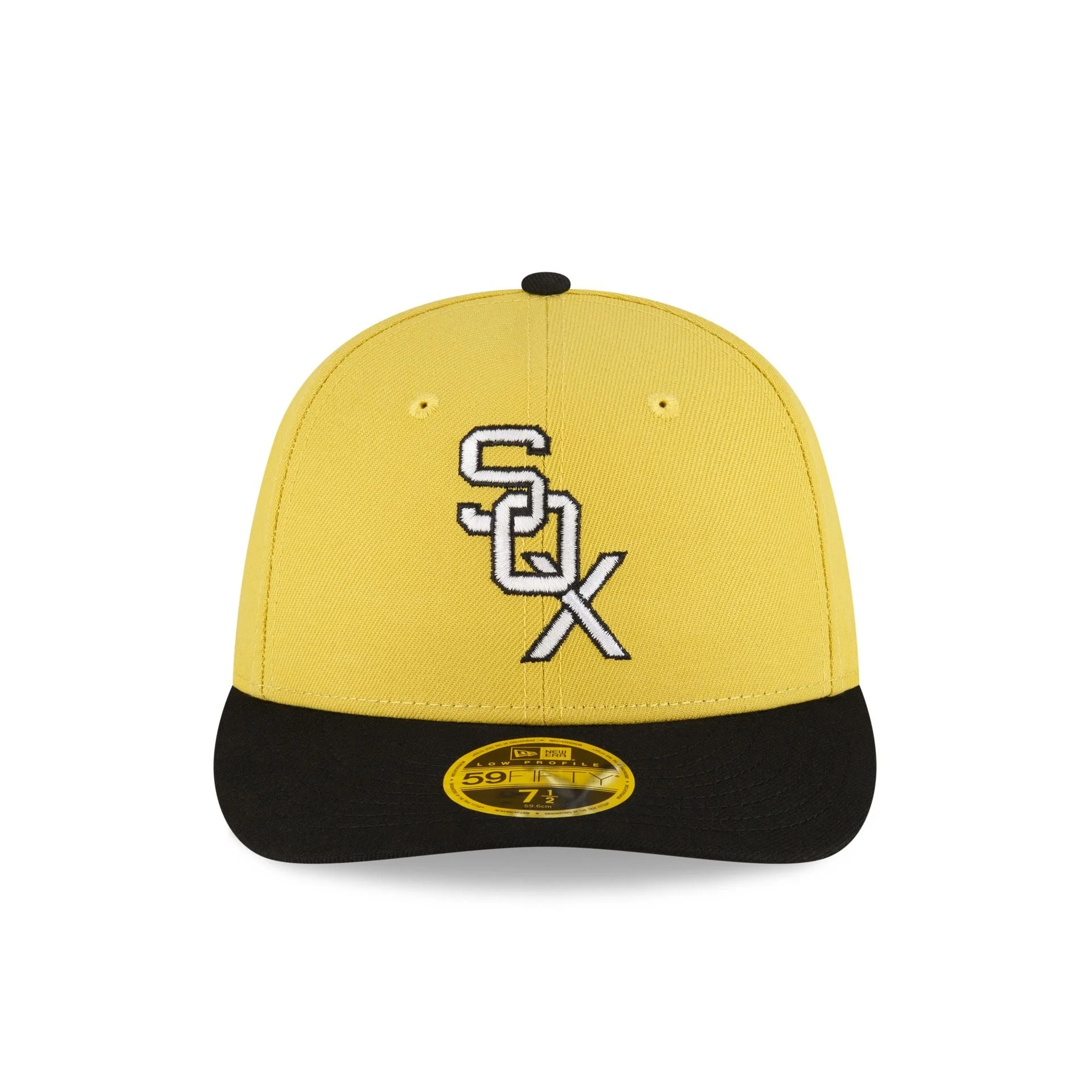 New Era Chicago White Sox Chartreuse Crown Low Profile 2023 59FIFTY Fitted Hat - Image 2