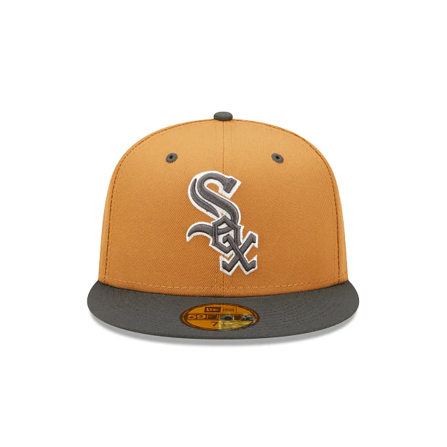 New Era Chicago White Sox Color Pack Tan 2022 59FIFTY Fitted Hat - Image 2