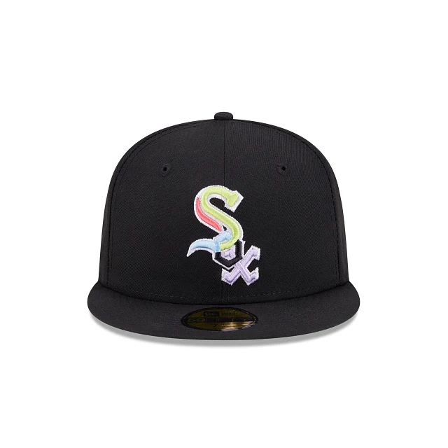 New Era Chicago White Sox Colorpack Black 2023 59FIFTY Fitted Hat - Image 2
