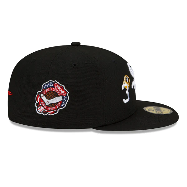 New Era Chicago White Sox Count The Rings 59FIFTY Fitted Hat - Image 6