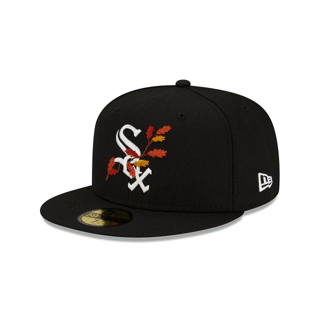 New Era Chicago White Sox Leafy Front 59Fifty Fitted Hat - Image 2