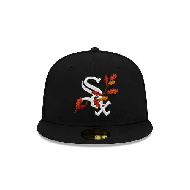 New Era Chicago White Sox Leafy Front 59Fifty Fitted Hat - Image 3