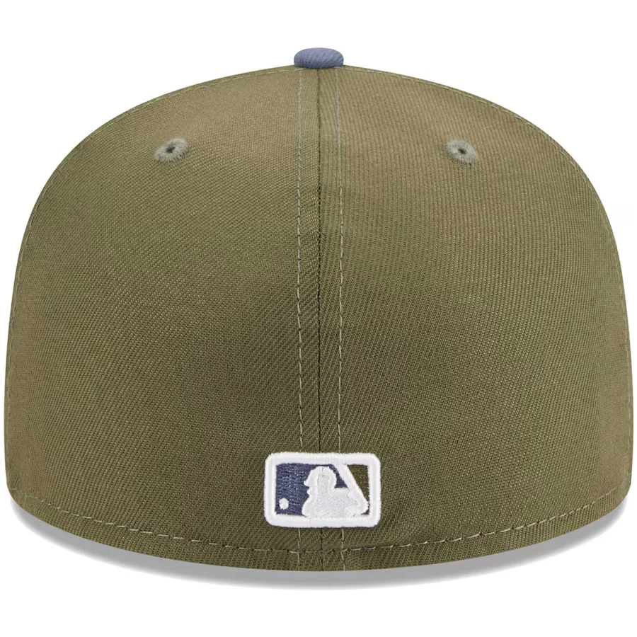 New Era Chicago White Sox Olive/Blue 2023 59FIFTY Fitted Hat - Image 3