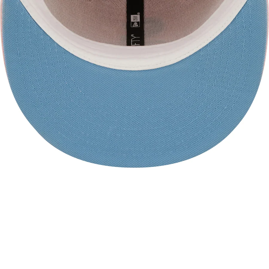 New Era Chicago White Sox Pink/Sky Blue Comiskey Park Undervisor 59FIFTY Fitted Hat - Image 2
