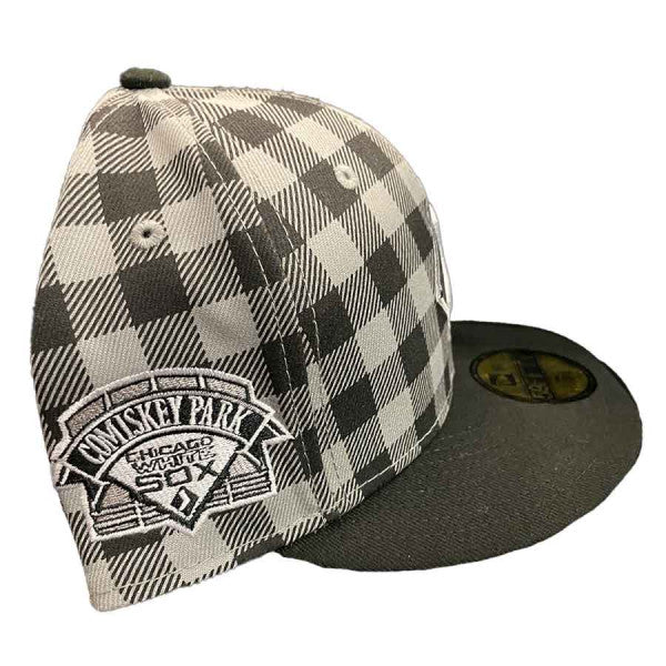New Era Chicago White Sox Plaid Collection Comisky Park 59FIFTY Fitted Hat - Image 3