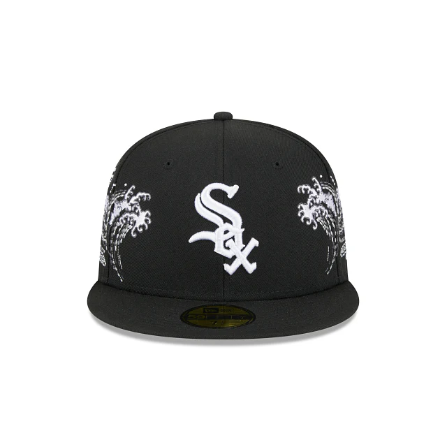 New Era Chicago White Sox Tonal Wave 2023 59FIFTY Fitted Hat - Image 2
