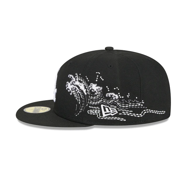 New Era Chicago White Sox Tonal Wave 2023 59FIFTY Fitted Hat - Image 4