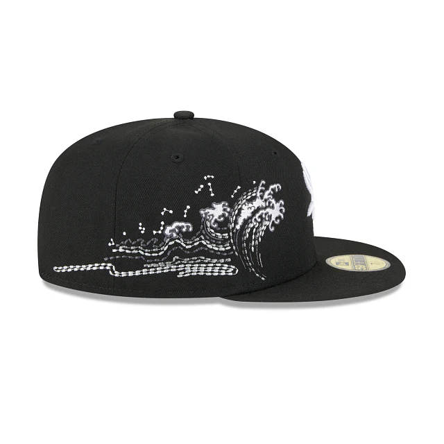 New Era Chicago White Sox Tonal Wave 2023 59FIFTY Fitted Hat - Image 5