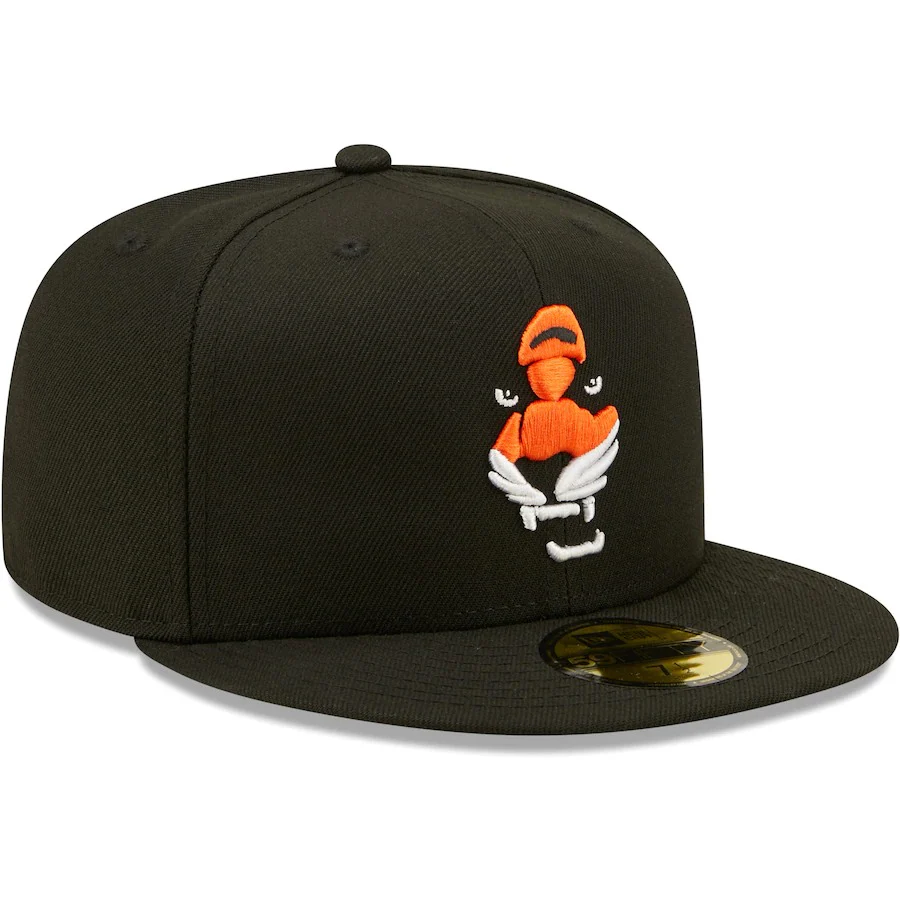 New Era Cincinnati Bengals Black Elemental 59FIFTY Fitted Hat - Image 5
