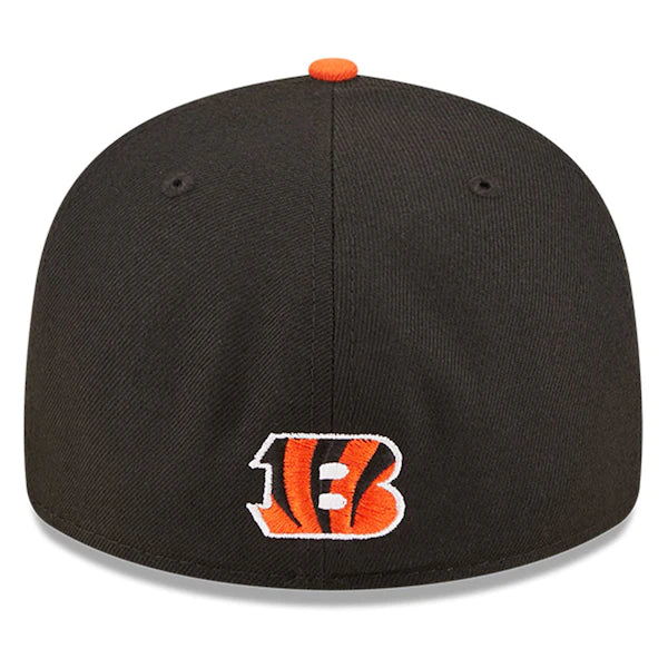 New Era Cincinnati Bengals  Black/Orange 2022 NFL Draft Low Profile 59FIFTY Fitted Hat - Image 4