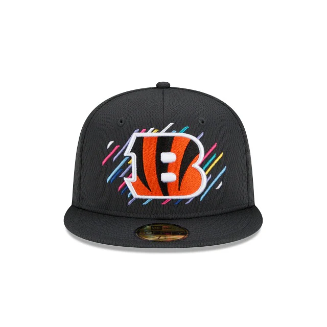 New Era Cincinnati Bengals Crucial Catch 2021 59FIFTY Fitted Hat - Image 6