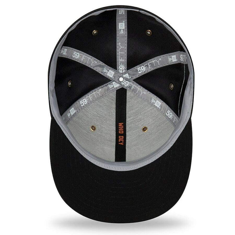 New Era Cincinnati Bengals Heather Grey 2018 NFL Sideline Road 59FIFTY Fitted Hat - Image 2