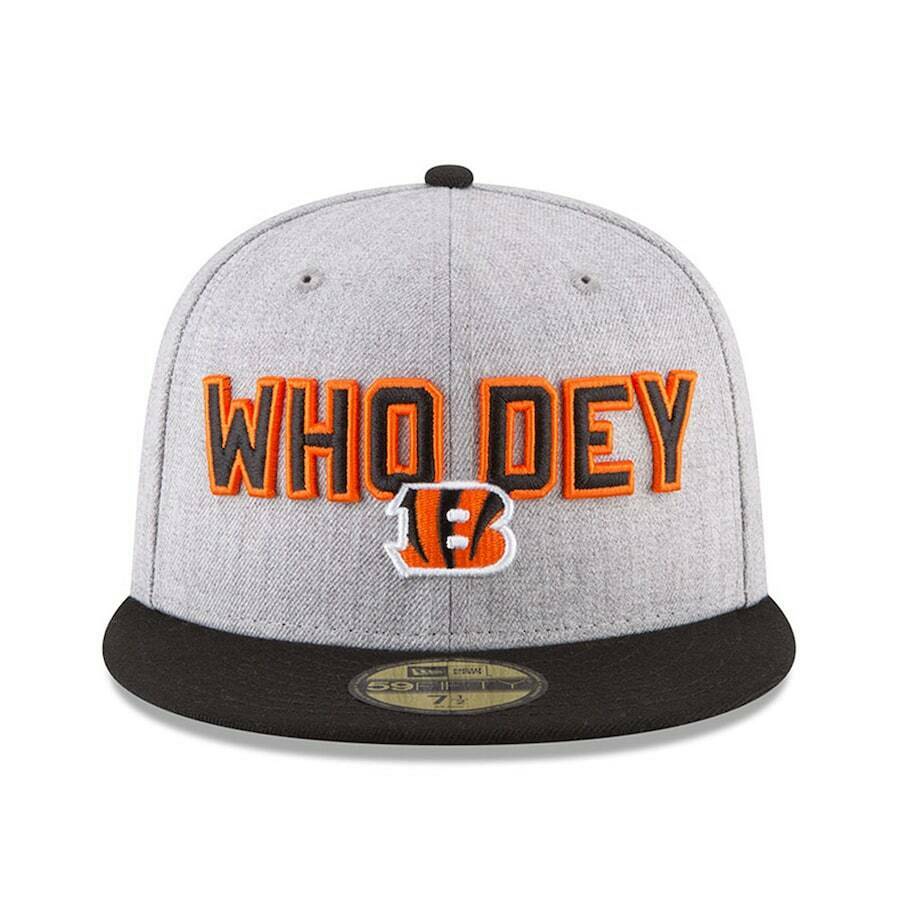 New Era Cincinnati Bengals "Who Dey" 2018 NFL Draft On-Stage 59FIFTY Fitted Hat - Image 3