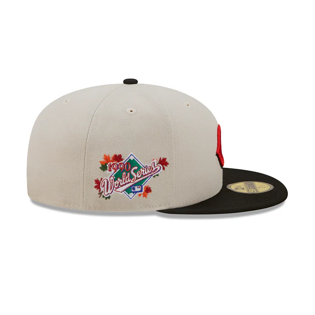 New Era Cincinnati Reds Autumn Air 2022 59FIFTY Fitted Hat - Image 4