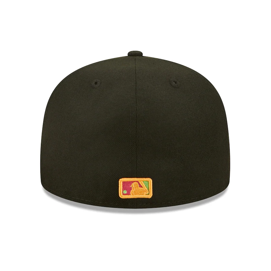 New Era Cincinnati Reds Black Summer Sherbet 59FIFTY Fitted Hat - Image 3