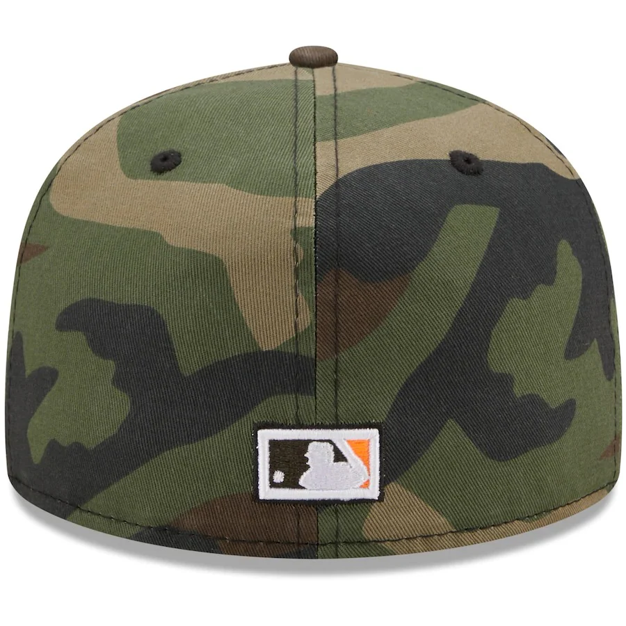 New Era Cincinnati Reds Camo 1970 MLB All-Star Game Flame Undervisor 59FIFTY Fitted Hat - Image 4
