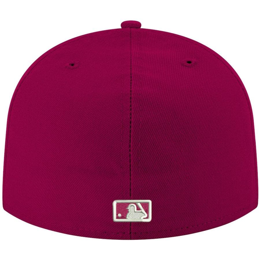 New Era Cincinnati Reds Cardinal Logo 59FIFTY Fitted Hat - Image 4