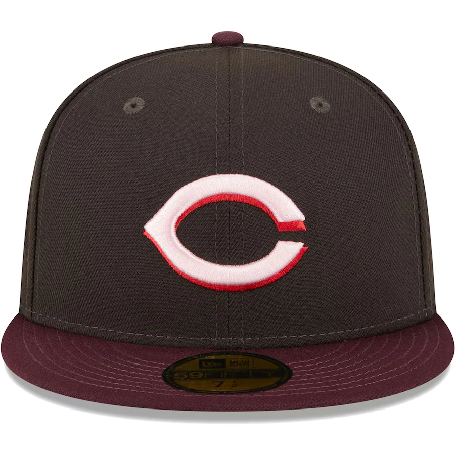 New Era Cincinnati Reds Chocolate Strawberry 2023 59FIFTY Fitted Hat - Image 5