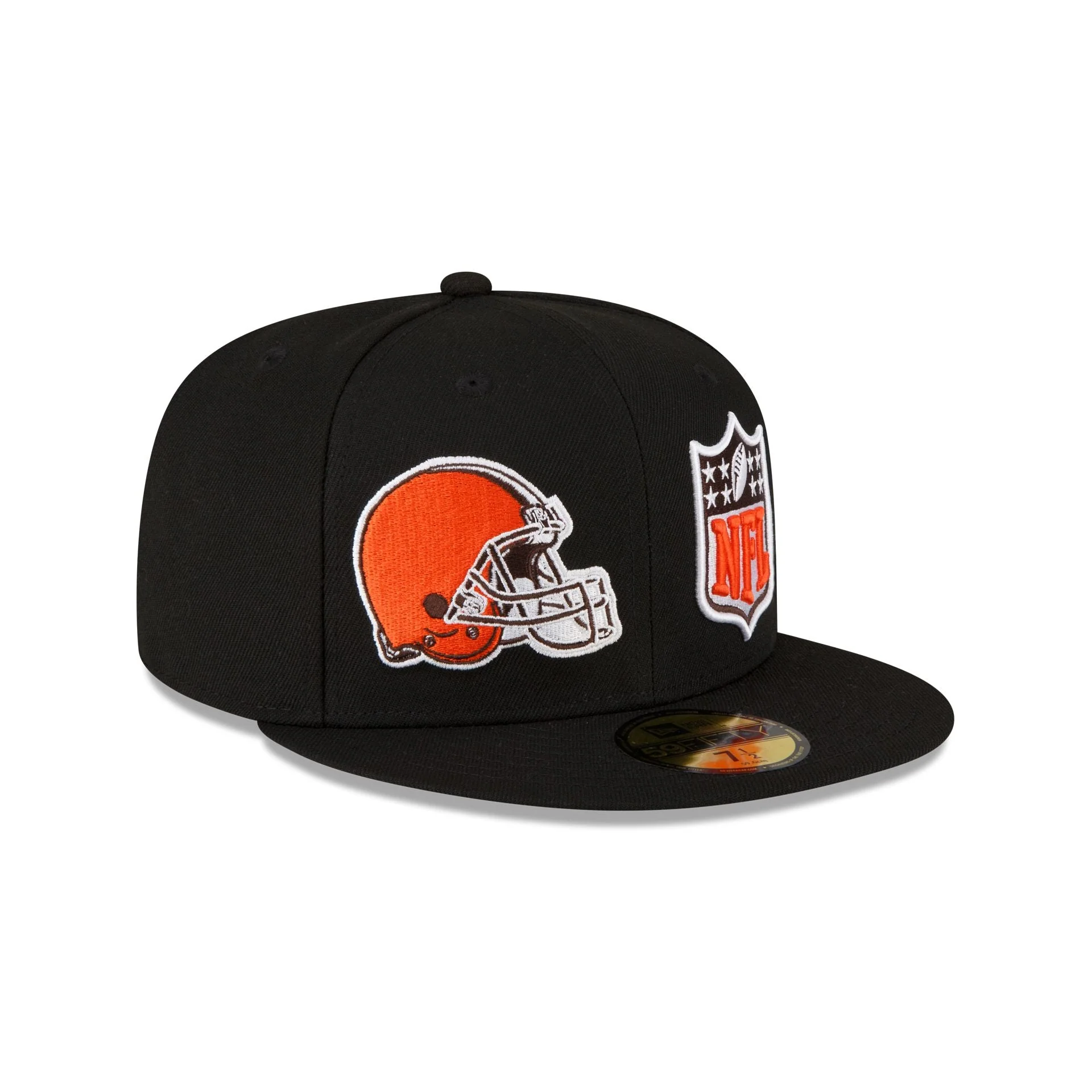 New Era Cleveland Browns 2023 Sideline Black 59FIFTY Fitted Hat - Image 3