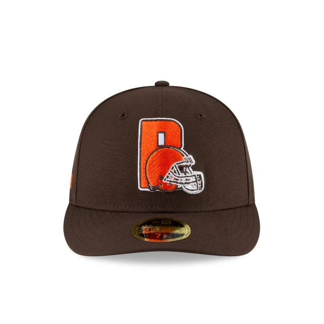 New Era 
						Cleveland Browns Logo Mix Low Profile 59fifty Fitted Hat - Image 2