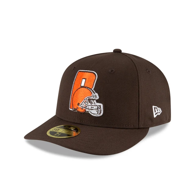 New Era 
						Cleveland Browns Logo Mix Low Profile 59fifty Fitted Hat - Image 3
