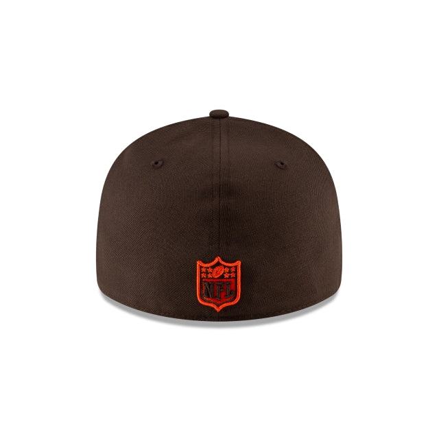 New Era 
						Cleveland Browns Logo Mix Low Profile 59fifty Fitted Hat - Image 4