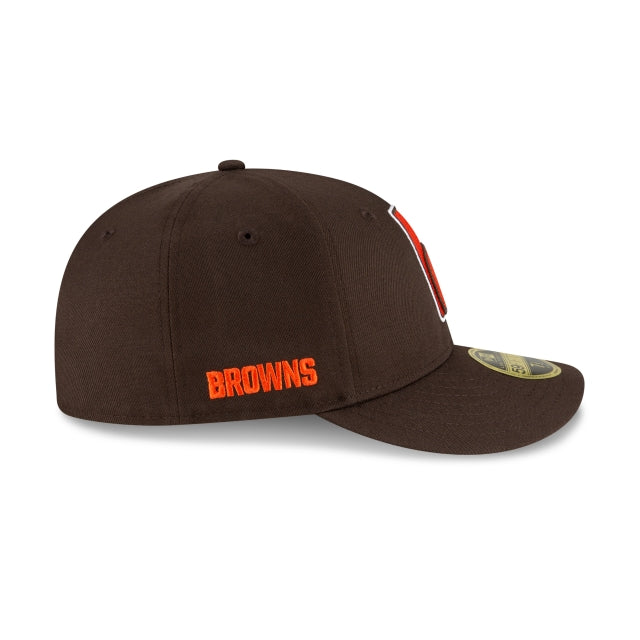 New Era 
						Cleveland Browns Logo Mix Low Profile 59fifty Fitted Hat - Image 6