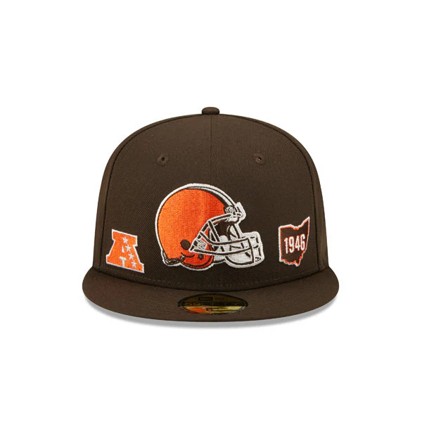 New Era Cleveland Browns Team Identity 59FIFTY Fitted Hat - Image 2