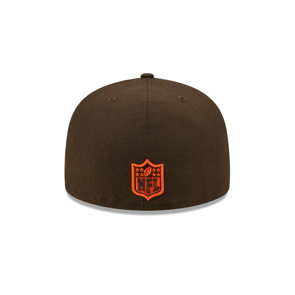 New Era Cleveland Browns Team Identity 59FIFTY Fitted Hat - Image 4