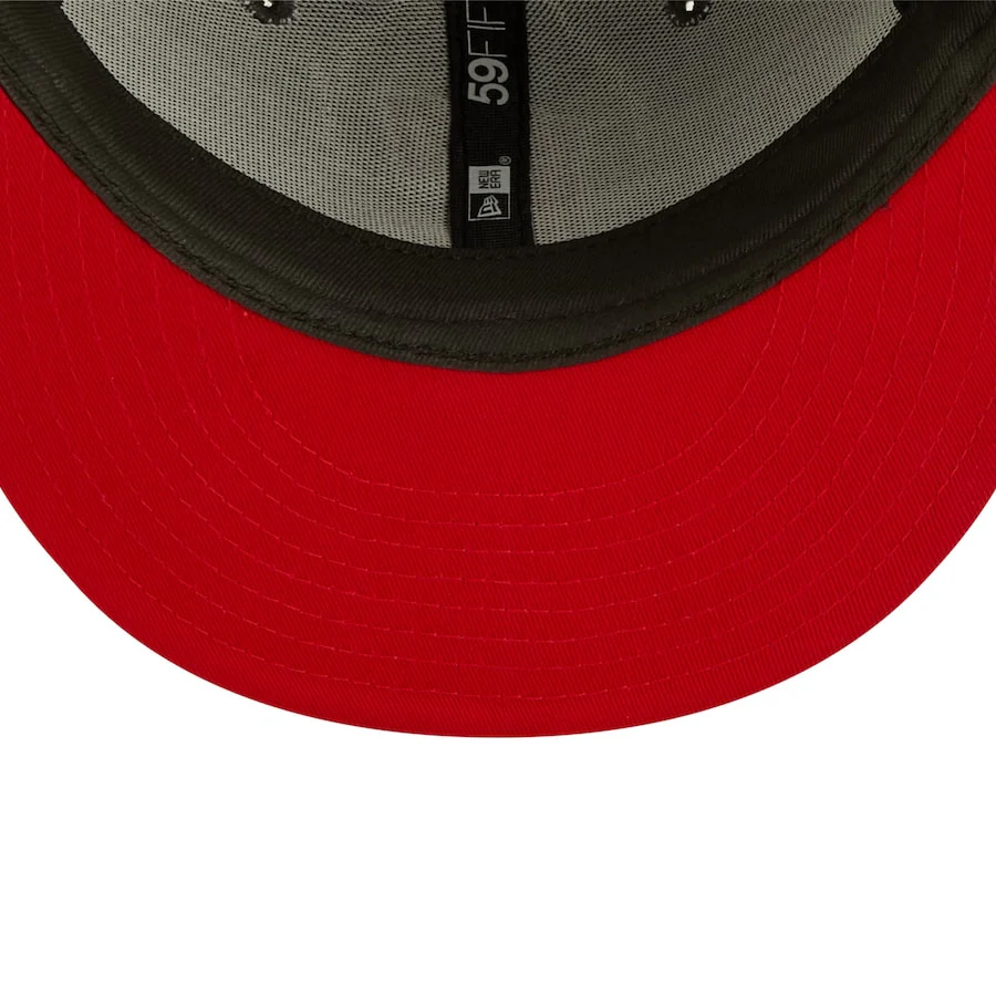 New Era Cleveland Guardians Camo Dark 59FIFTY Fitted Hat - Image 2
