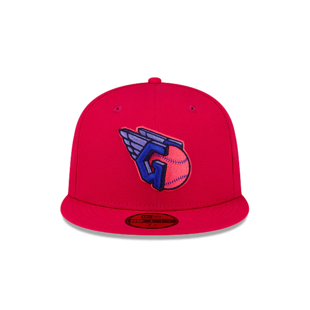 New Era Cleveland Guardians Flame 2022 59FIFTY Fitted Hat - Image 2
