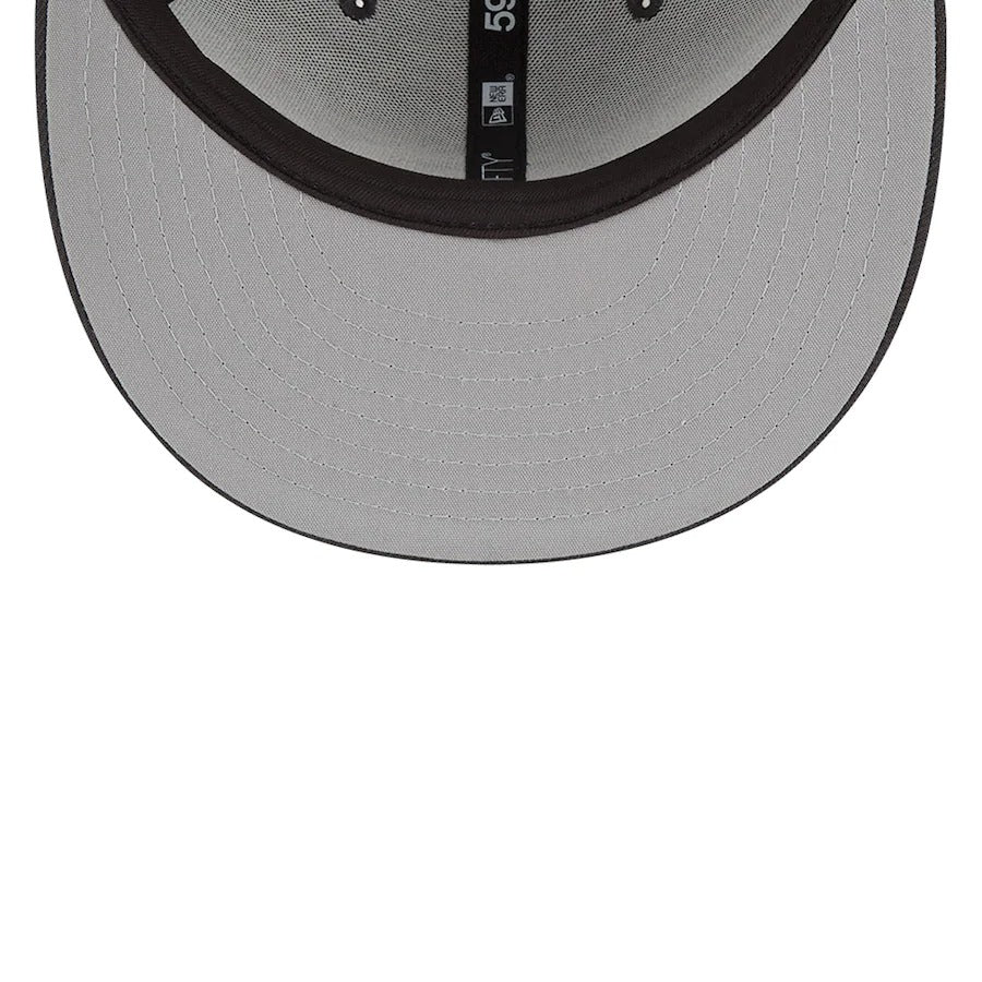 New Era Cleveland Guardians Graphite 2022 Batting Practice 59FIFTY Fitted Hat - Image 2