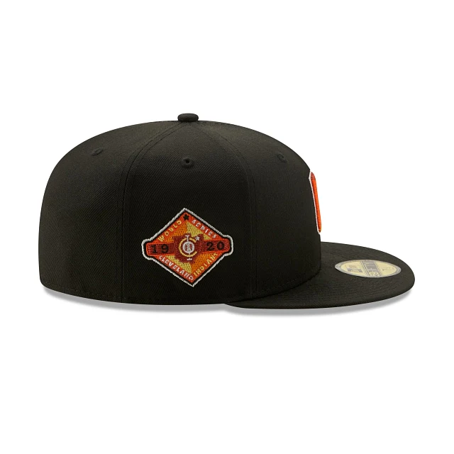 New Era Cleveland Guardians Jungle 2022 59FIFTY Fitted Hat - Image 6