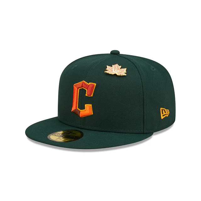 New Era Cleveland Guardians Leafy 2022 59FIFTY Fitted Hat - Image 3