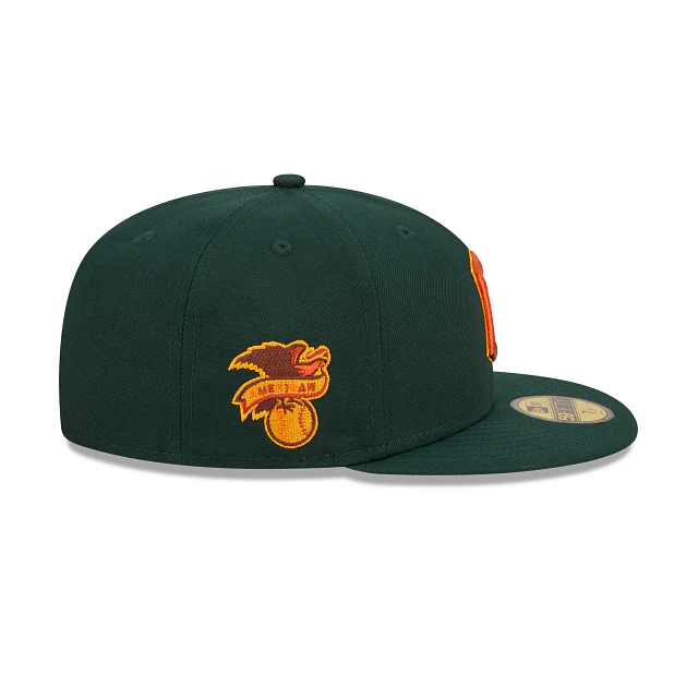 New Era Cleveland Guardians Leafy 2022 59FIFTY Fitted Hat - Image 4