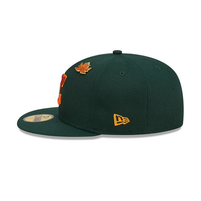 New Era Cleveland Guardians Leafy 2022 59FIFTY Fitted Hat - Image 5
