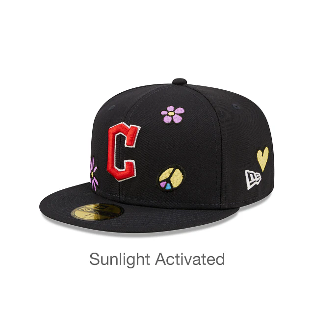 New Era Cleveland Guardians Sunlight Pop 2022 59FIFTY Fitted Hat - Image 3