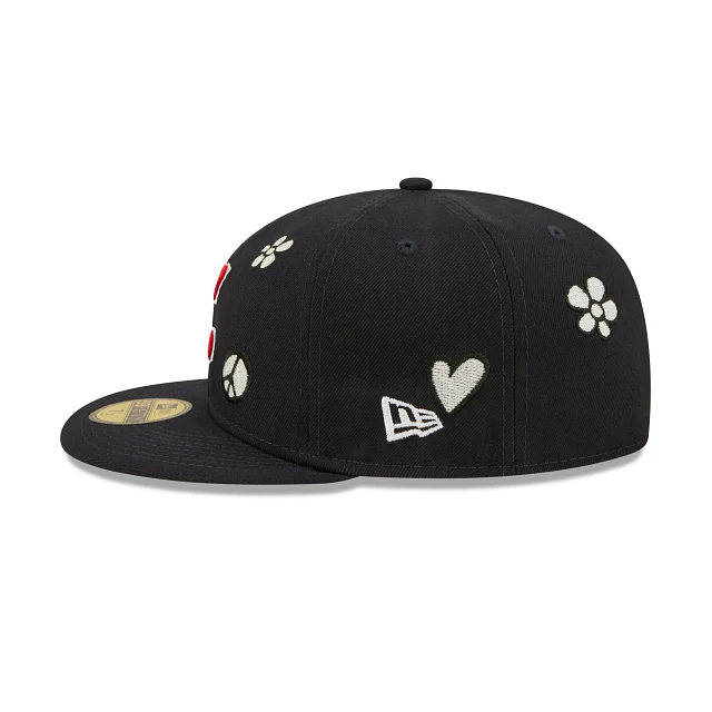 New Era Cleveland Guardians Sunlight Pop 2022 59FIFTY Fitted Hat - Image 6