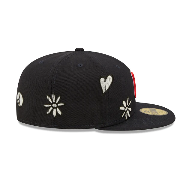 New Era Cleveland Guardians Sunlight Pop 2022 59FIFTY Fitted Hat - Image 7