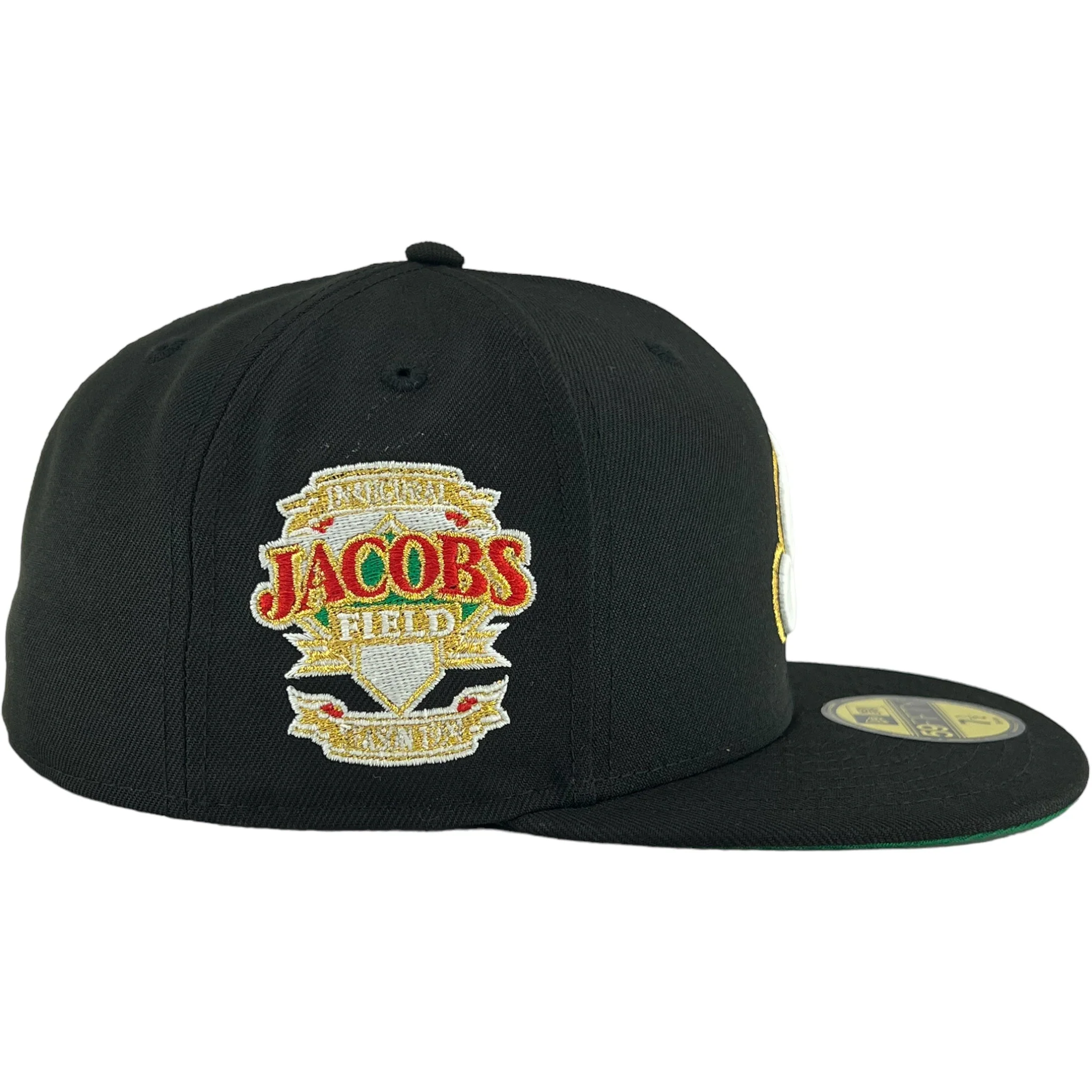 New Era Cleveland Indians Black '94 59FIFTY Fitted Hat - Image 4
