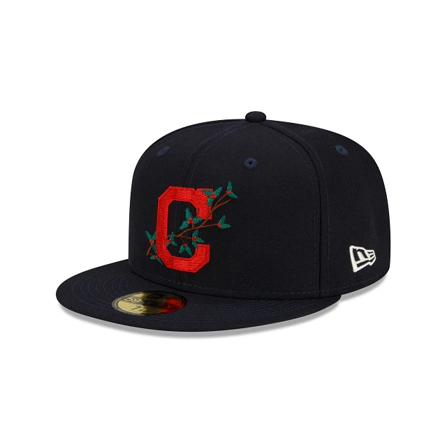 New Era Cleveland Indians Holly 59fifty Fitted Hat - Image 2