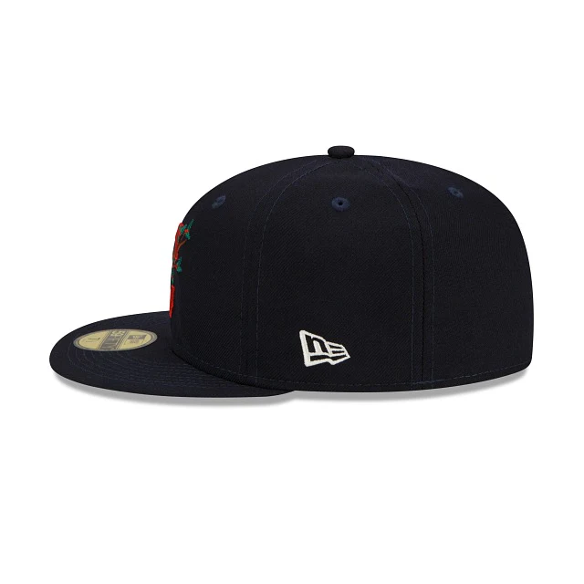 New Era Cleveland Indians Holly 59fifty Fitted Hat - Image 5