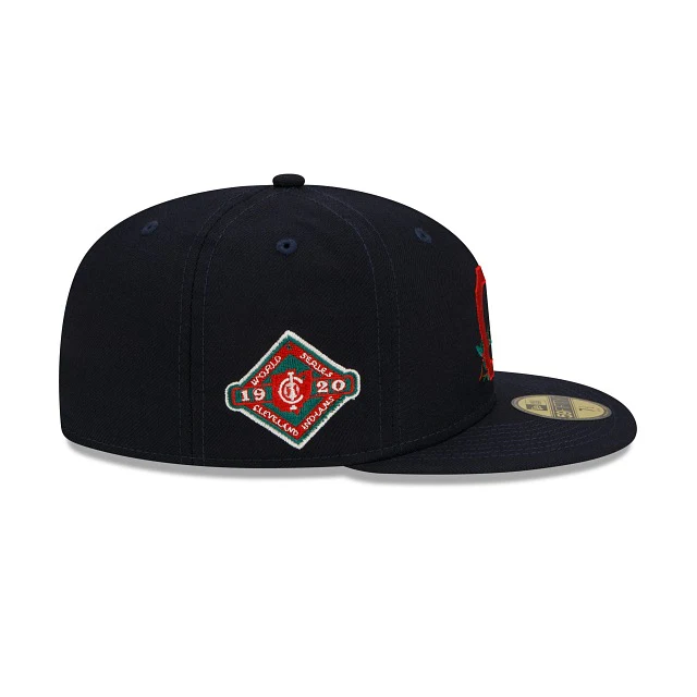 New Era Cleveland Indians Holly 59fifty Fitted Hat - Image 6