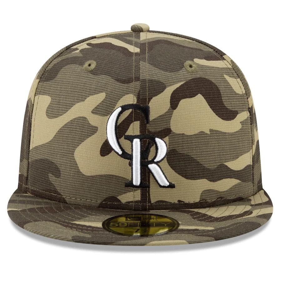 New Era Colorado Rockies 2021 Armed Forces 59FIFTY Fitted Hat - Image 3