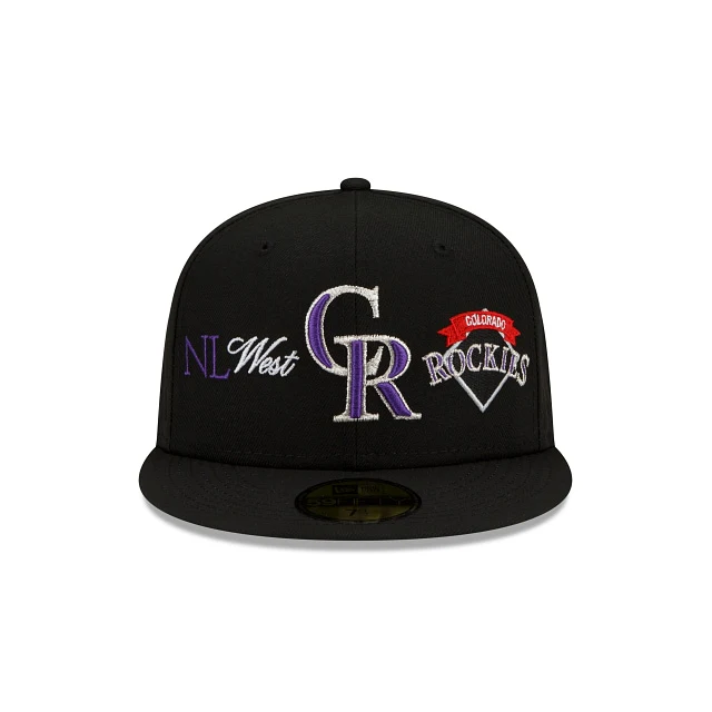 New Era Colorado Rockies Call Out 59fifty Fitted Hat - Image 3