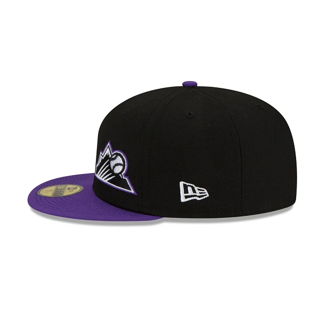 New Era Colorado Rockies Double Logo 2022 59FIFTY Fitted Hat - Image 5