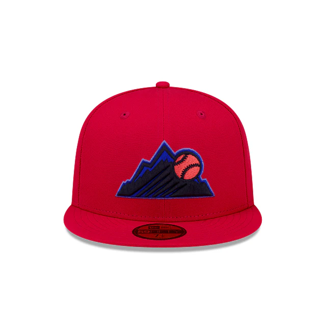 New Era Colorado Rockies Flame 2022 59FIFTY Fitted Hat - Image 2