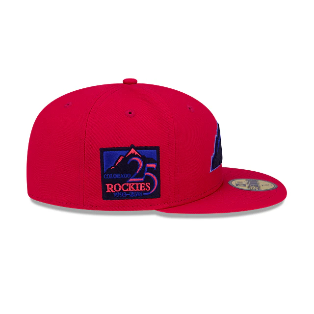 New Era Colorado Rockies Flame 2022 59FIFTY Fitted Hat - Image 4