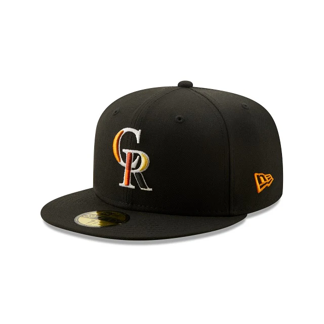 New Era Colorado Rockies Jungle 2022 59FIFTY Fitted Hat - Image 2