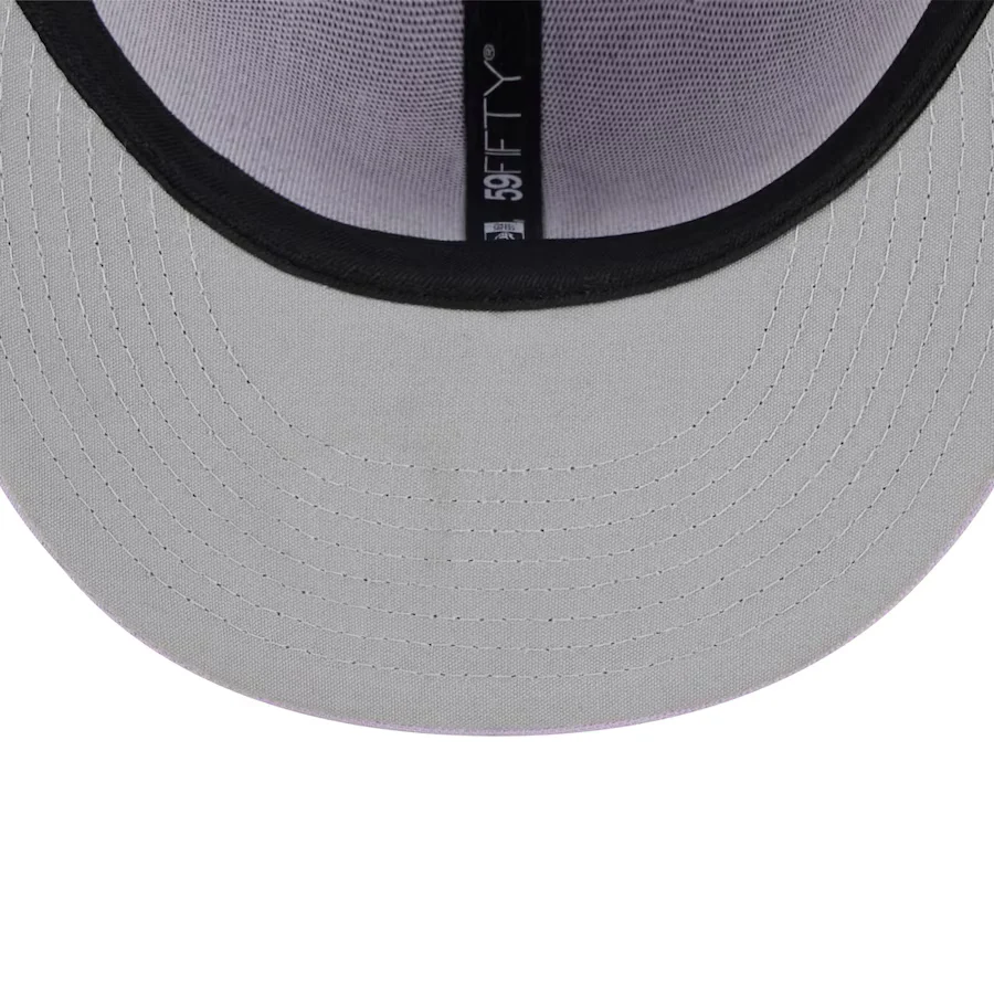 New Era Colorado Rockies Lavender 59FIFTY Fitted Hat - Image 2